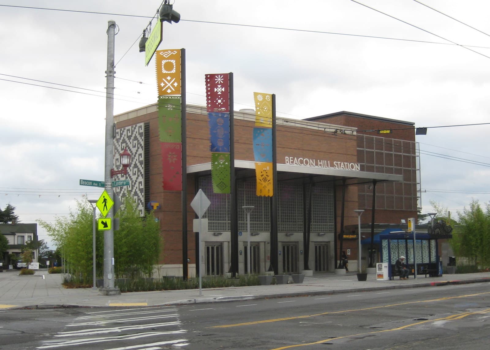 Beacon Hill Station, the Link light rail station on Beacon Avenue S